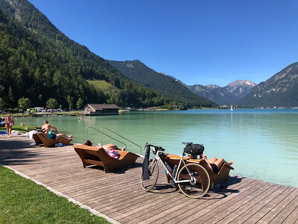 Blick auf den Achensee in Tirol