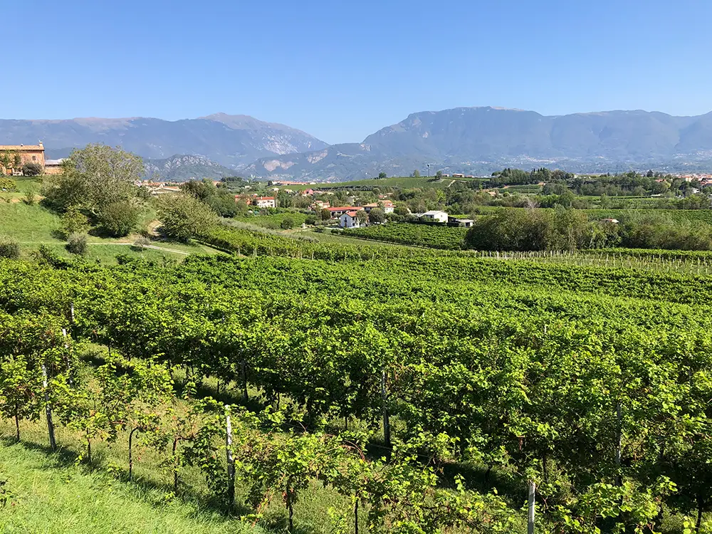 Radreise vom Lago Santa Croce Richtung Veneto
