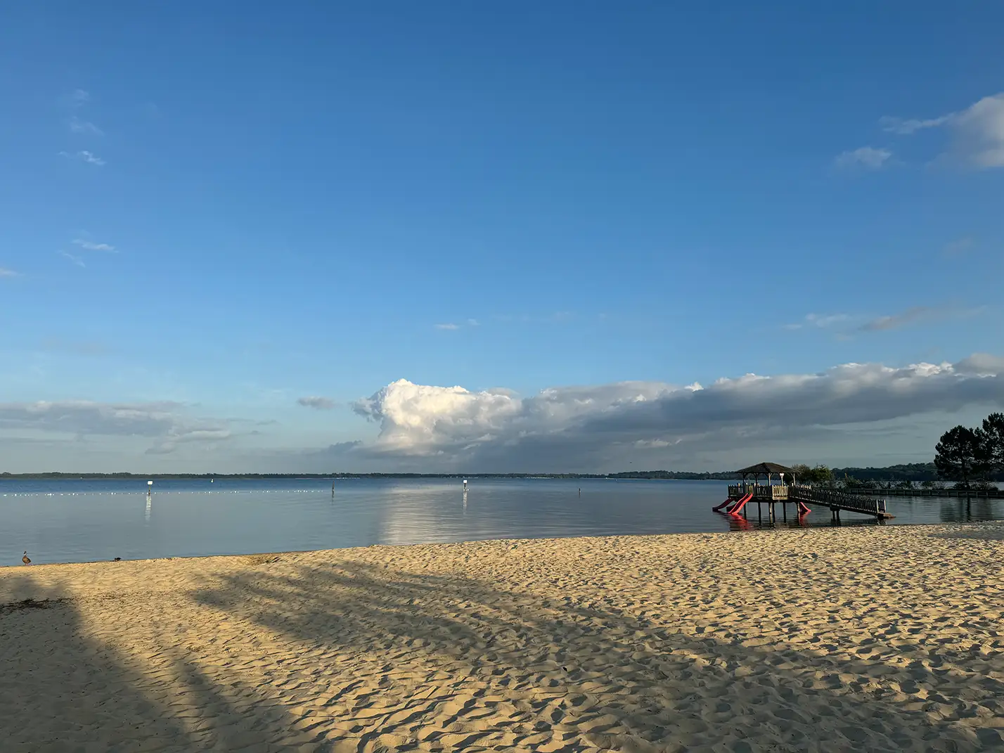 Abend am Biscarrosse Lac